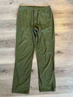Topo Designs Olive Green Men’s Boulder Pants Size Large Climbing Nylon Hiking